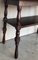 French Two-Tier Console Table in Walnut, 1890 11