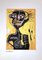 Jean Michel Basquiat, Autoritratto, anni '80, Silk-Screen, Immagine 1
