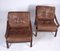 Vintage Leather Lounge Chairs attributed to Westnofa, 1970s, Set of 2 12