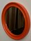 Mirror with Round Frame in Shaped Plastic from Carrara & Matta, 1974 6