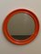 Mirror with Round Frame in Shaped Plastic from Carrara & Matta, 1974, Image 3