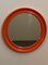 Mirror with Round Frame in Shaped Plastic from Carrara & Matta, 1974 2