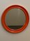 Mirror with Round Frame in Shaped Plastic from Carrara & Matta, 1974, Image 2