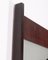 Vintage Italian Wall Mirror with Rosewood Frame, 1960s, Image 4