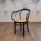 Bentwood & Rattan No. 209 Armchairs from ZPM Radomsko, 1970s, Set of 4 5