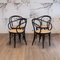 Bentwood & Rattan No. 209 Armchairs from ZPM Radomsko, 1970s, Set of 4 2
