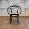 Bentwood & Rattan No. 209 Armchairs from ZPM Radomsko, 1970s, Set of 4 4