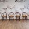 Bentwood & Rattan No. 209 Armchairs from ZPM Radomsko, 1970s, Set of 4, Image 1