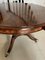 Mahogany Circular Extendable Dining Table, 1920s 11