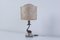 Antique Dolphin Table Lamp with Silver Base, 1890s, Image 2