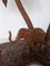 Artista, giraffa, palme ed elefanti, Austria, anni '20, metallo, Immagine 7