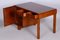 Czech Art Deco Oak Writing Desk, 1930s 10