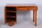 Czech Art Deco Oak Writing Desk, 1930s 11