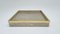 Silver-Plated Tidy Tray with Brass Edge, 1960s, Set of 2, Image 5