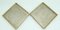 Silver-Plated Tidy Tray with Brass Edge, 1960s, Set of 2 6