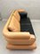 Modernes Italienisches Zwei-Sitzer Sofa aus Hellbraunem Leder 14