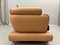 Modern Italian Two-Seater Sofa in Tan Leather 13