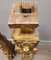 Baroque Altar Stipe or Pedestal in Carved and Gilded Wood, 17th-18th Century 21