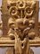 Stipe o pedestal de altar barroco de madera tallada y dorada, siglos XVII-XVIII, Imagen 14