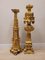 Baroque Altar Stipe or Pedestal in Carved and Gilded Wood, 17th-18th Century 7