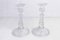 Glass Candleholders, 1950s, Set of 2 1