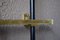 Scandinavian Style Coat Rack in Gilt and Black Metal, 1960s, Image 10