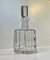 Faux Bamboo Crystal Decanter by Orrefors, Sweden, 1960s 10