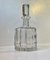 Faux Bamboo Crystal Decanter by Orrefors, Sweden, 1960s 2