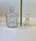 Faux Bamboo Crystal Decanter by Orrefors, Sweden, 1960s, Image 9