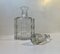 Faux Bamboo Crystal Decanter by Orrefors, Sweden, 1960s, Image 4