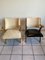White Lounge Chairs in the style of Wegner, 1960s, Set of 2 3