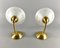 Hand-Crafted & Mouth Blown Glass Wall Sconces from Bankamp, Germany, Set of 2 2