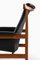 Model Bwana Easy Chair with Stool attributed to Finn Juhl for France & Daverkosen, 1960s, Set of 2 5