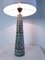 Mid-Century Ceramic Table Lamp by Irma Yourstone, Sweden, 1950s, Image 5
