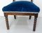 Napoleon III Chair with Turned Beech & Velvet for Child, 1880s 11