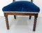 Napoleon III Chair with Turned Beech & Velvet for Child, 1880s, Image 11
