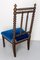 Napoleon III Stuhl aus gedrechselter Buche & Samt für Kinder, 1880er 7