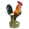 French Ceramic Barbotine Rooster Vase from Vallauris, 19th Century 2