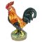 French Ceramic Barbotine Rooster Vase from Vallauris, 19th Century 1