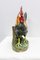 French Ceramic Barbotine Rooster Vase from Vallauris, 19th Century, Image 5