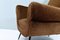 Italian Lounge Chairs in Velvet Mohair by Gigi Radice for Minotti, 1950, Set of 2 9