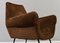 Italian Lounge Chairs in Velvet Mohair by Gigi Radice for Minotti, 1950, Set of 2 7