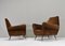 Italian Lounge Chairs in Velvet Mohair by Gigi Radice for Minotti, 1950, Set of 2, Image 16