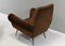 Italian Lounge Chairs in Velvet Mohair by Gigi Radice for Minotti, 1950, Set of 2 6