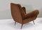 Italian Lounge Chairs in Velvet Mohair by Gigi Radice for Minotti, 1950, Set of 2 5