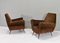 Italian Lounge Chairs in Velvet Mohair by Gigi Radice for Minotti, 1950, Set of 2 15