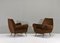 Italian Lounge Chairs in Velvet Mohair by Gigi Radice for Minotti, 1950, Set of 2 14
