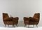Italian Lounge Chairs in Velvet Mohair by Gigi Radice for Minotti, 1950, Set of 2, Image 18