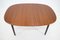 Extendable Mahogany Dining Table by P. Jeppesen for Ole Wanscher, 1960s, Image 5