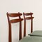 Chairs in Wood & Fabric, 1960s 3